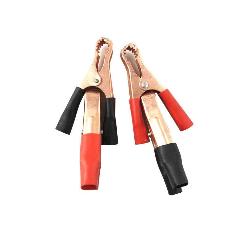 Supply spot supply 80mm battery clip metal inverter connection charging clip thick copper plated fish clip