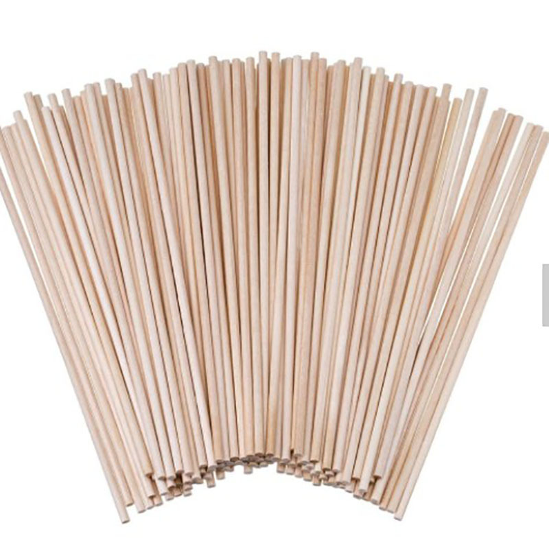 Круглые деревянные палочки из массива 3.8 5 6 8 10 12 см, березовые палочки, деревянные продукты, деревянные флажки, деревянные этикетки для еды