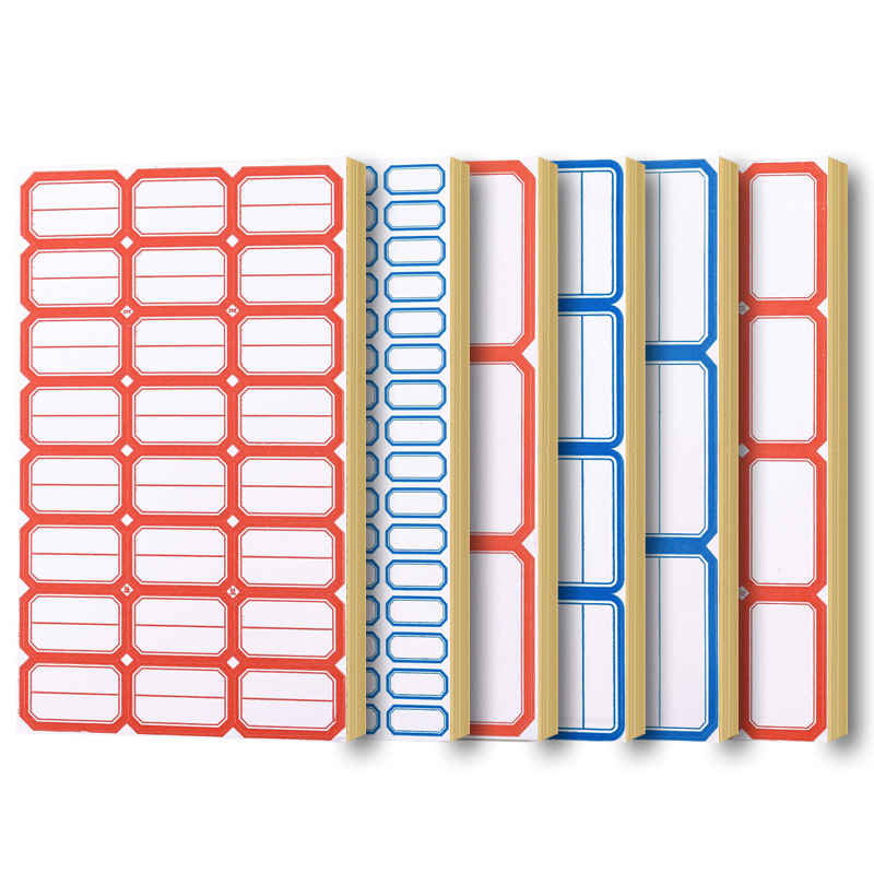 Self-adhesive label sticker commodity price sticker mouth-taking paper waterproof Mark sticker classification sticker hand account sticker