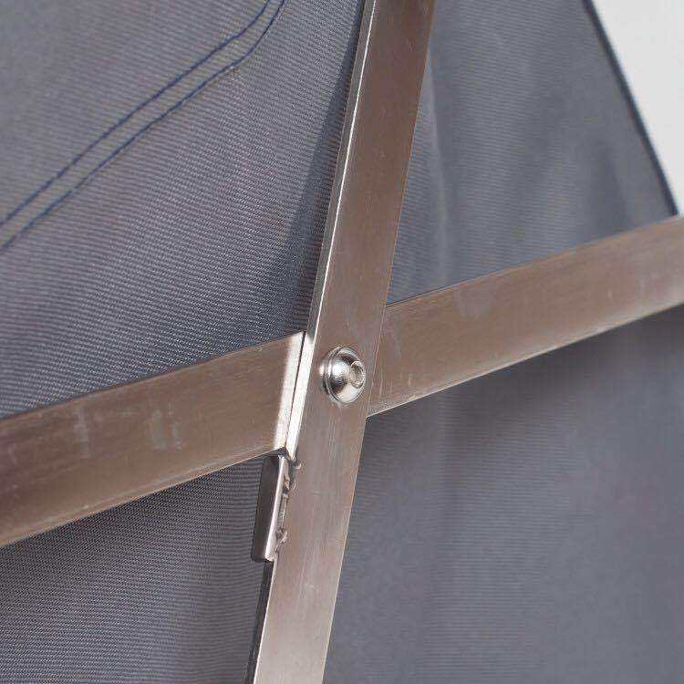 Linen Cart Foldableing Stainless Steel Hotel Guest Room Dry and Wet Classification Hand Push Laundry Cleaning Service Cart Universal Wheel