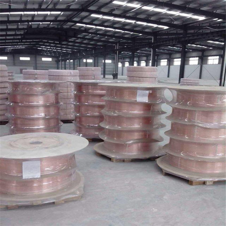 Production and Sales of Tp2 Copper Tube, Soft Copper Coil, 6m Fixed-Length Copper Straight Pipe, Water-Carrying Copper Pipe
