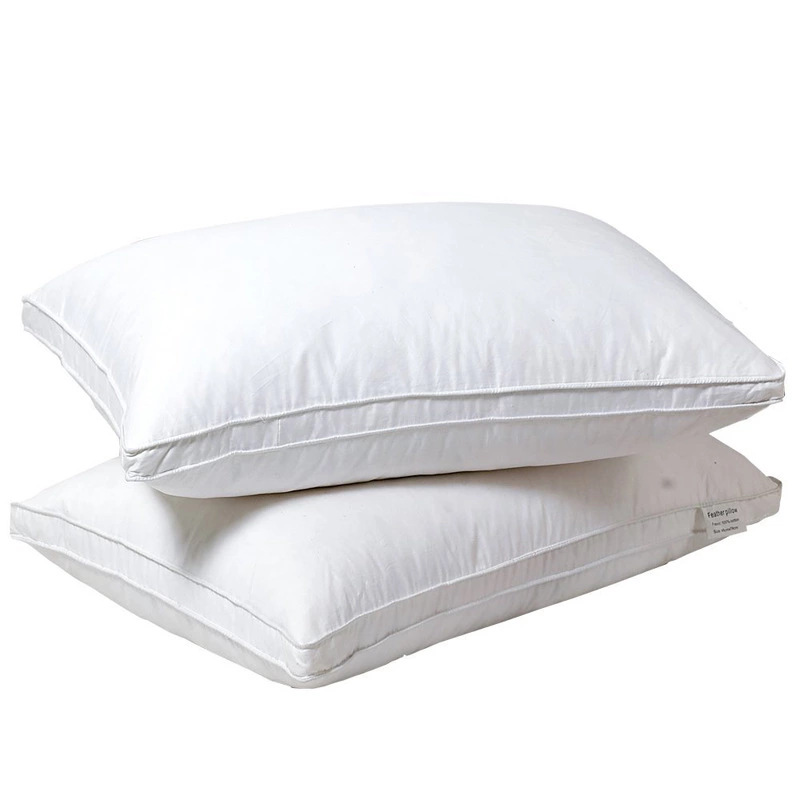 Five-star hotel pillow pillow core goose down pillow genuine single adult goose feather pillow core wholesale