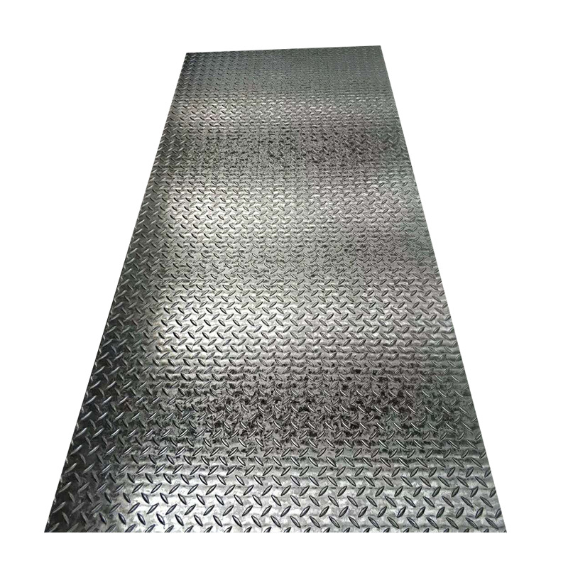 Stair Anti-Slip Step Pattern Plate 3.0*1500 Galvanized Pattern Plate Manhole Cover Chemical Platform Grids Pattern Plate