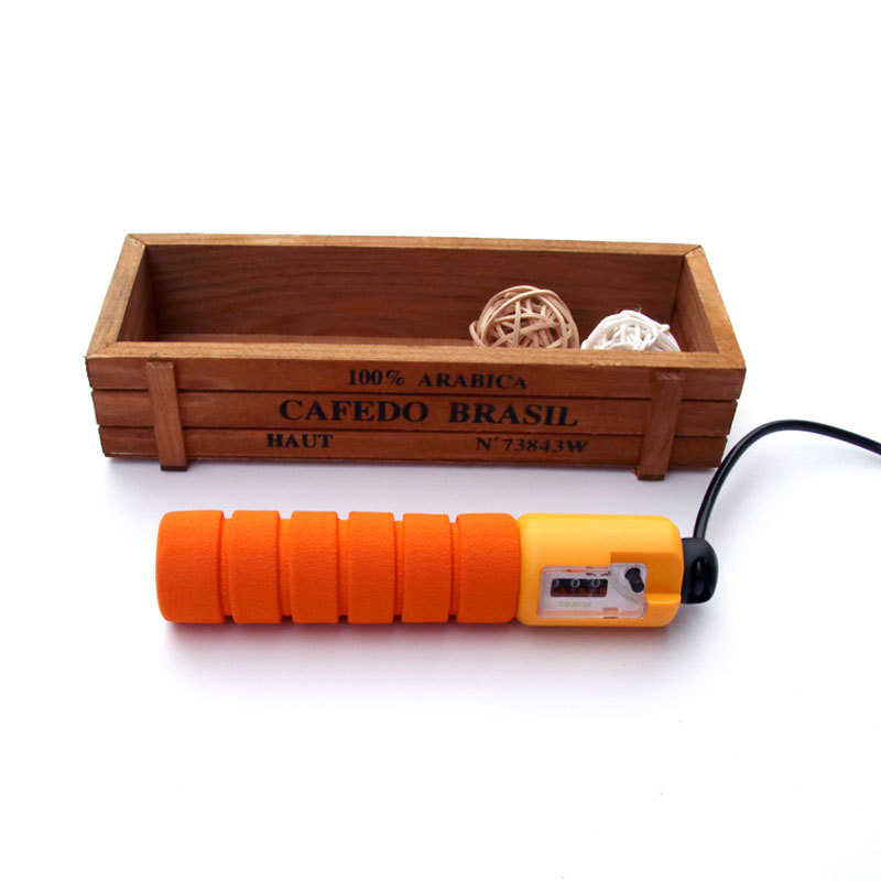 Professional sponge electronic counting rope skipping pattern rope skipping student exam fitness rope skipping rope fitness professional rope skipping