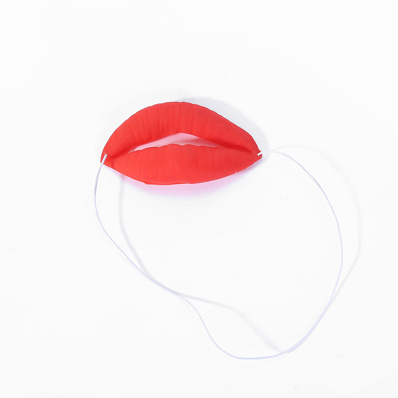 Halloween new COS decoration simulation lip toy durable convenient easy to clean props custom wholesale