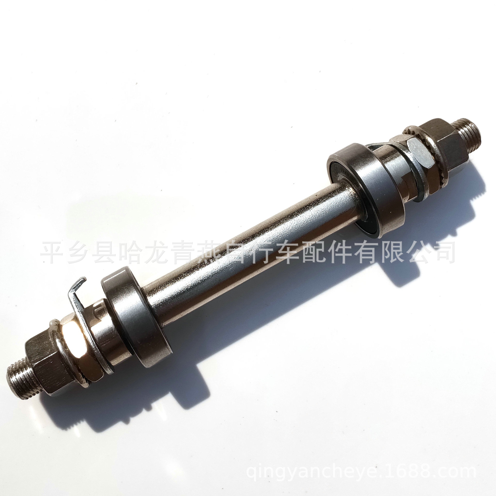 Mountain bike bearing shaft/bicycle bearing shaft solid shaft/solid hub front and rear axle/Peilin front and rear axle/accessories
