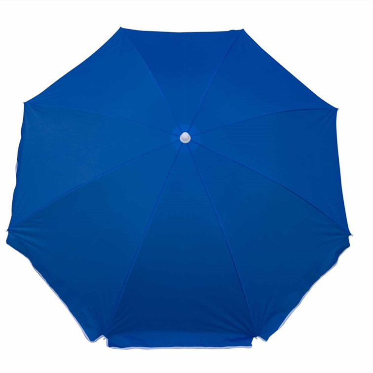Wholesale outdoor low price high quality 1.8 meters polyester umbrella beach umbrella sun umbrella printable logo stall outdoor