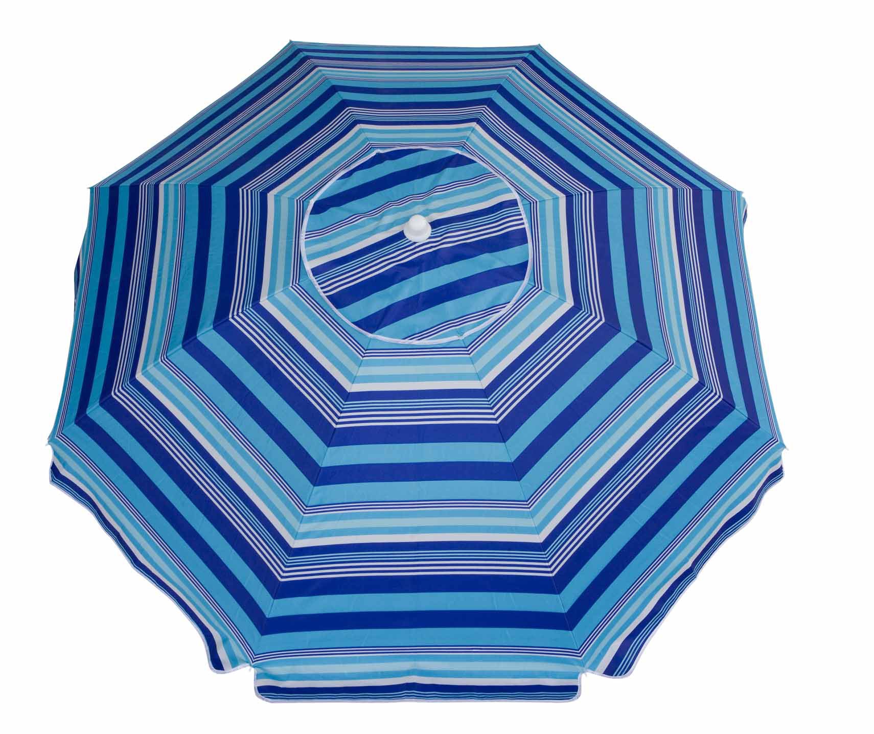 Factory Direct wholesale 2 m 40 inch beach umbrella sun umbrella polyester silver coated belt steering belt hand rotating ground plug