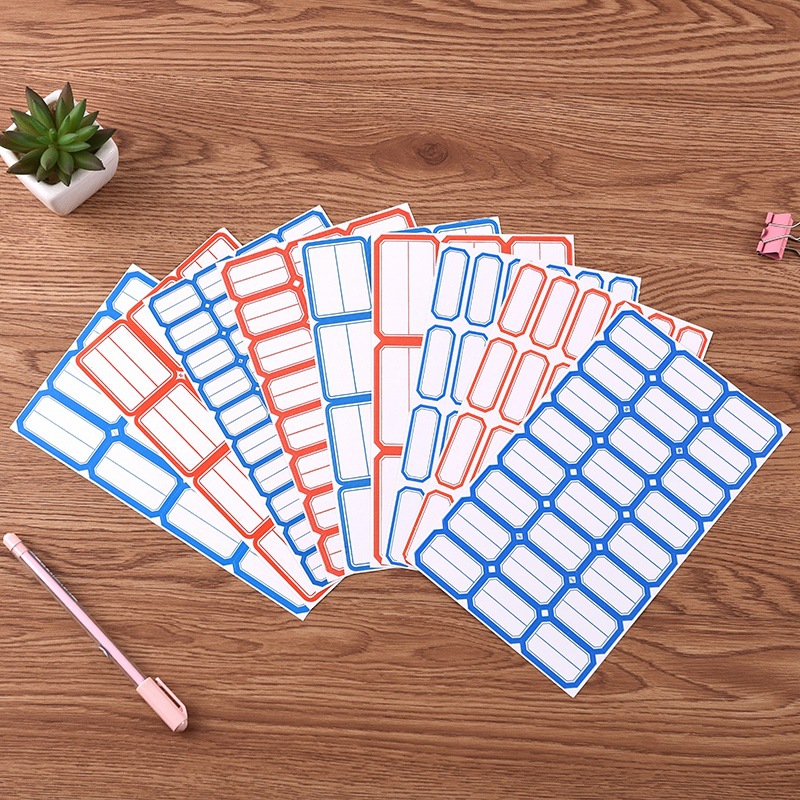 Self-adhesive label sticker commodity price sticker mouth-taking paper waterproof Mark sticker classification sticker hand account sticker