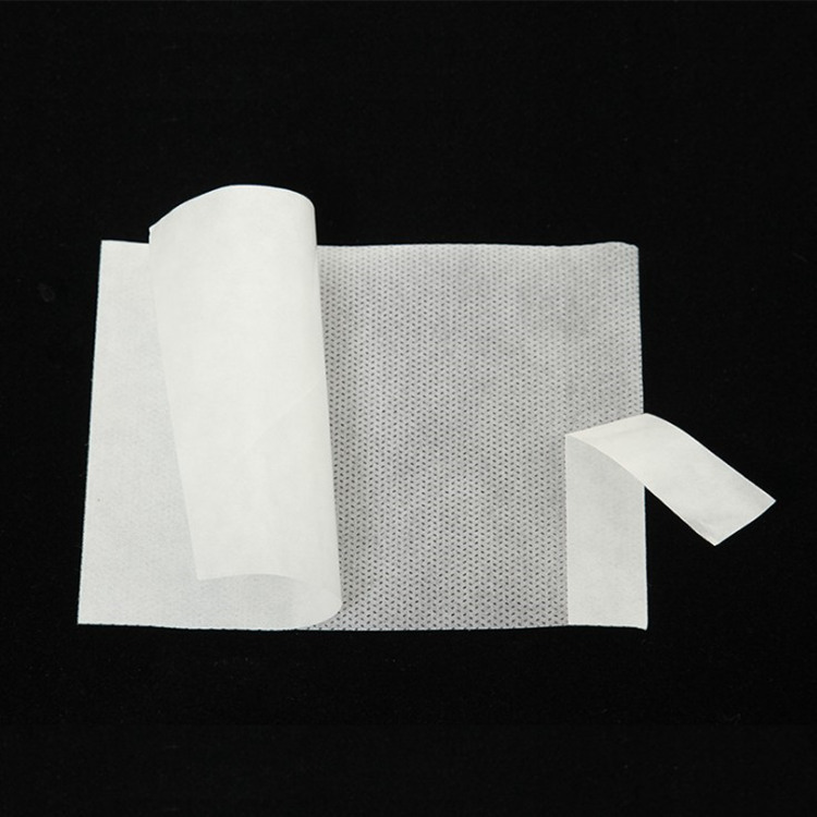 Old Beijing foot patch tape breathable blank non-woven fabric dressing hot rolled spunlace 10*12 foot patch tape wholesale