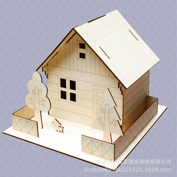 Wood Board Acrylic Plexiglass Sandwich Board Plywood Laser Cutting Engraving Cut Out Lettering Laser Processing