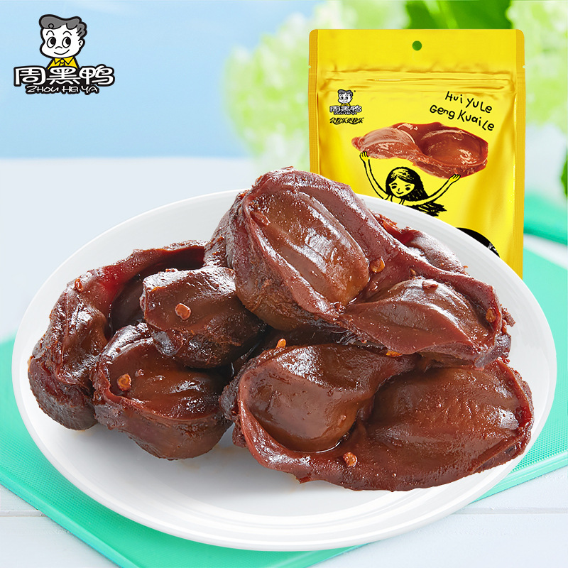 Zhou Heiya wholesale duck neck duck wings duck clavicle duck palm duck leg duck tongue duck head braised flavor special online red snacks