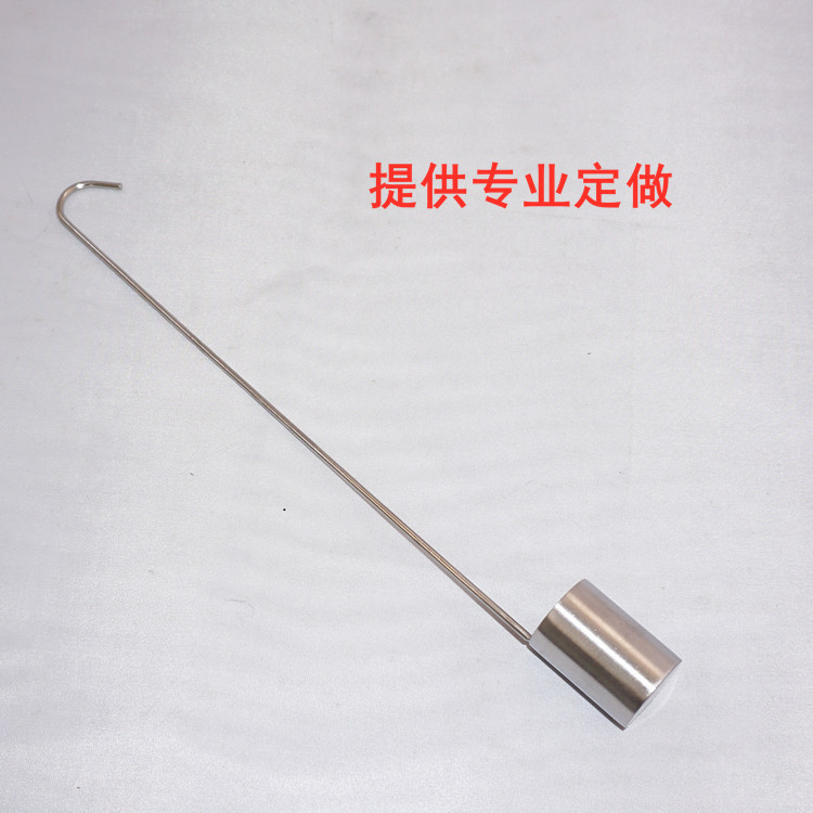 Wine measuring device 304 wine lifting stainless steel 33kg 5kg wine hanging non-magnetic long handle wine beating device flat handle oil wine spoon