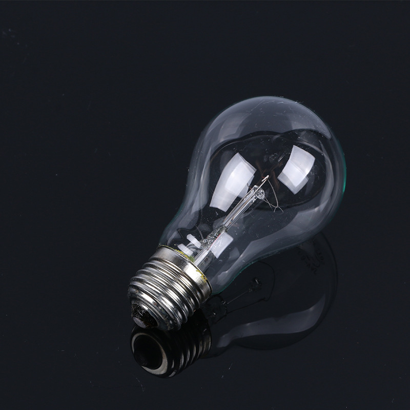 Factory wholesale 100W plain old bulb 220V tungsten filament bulb E27 screw incandescent lighting bulb