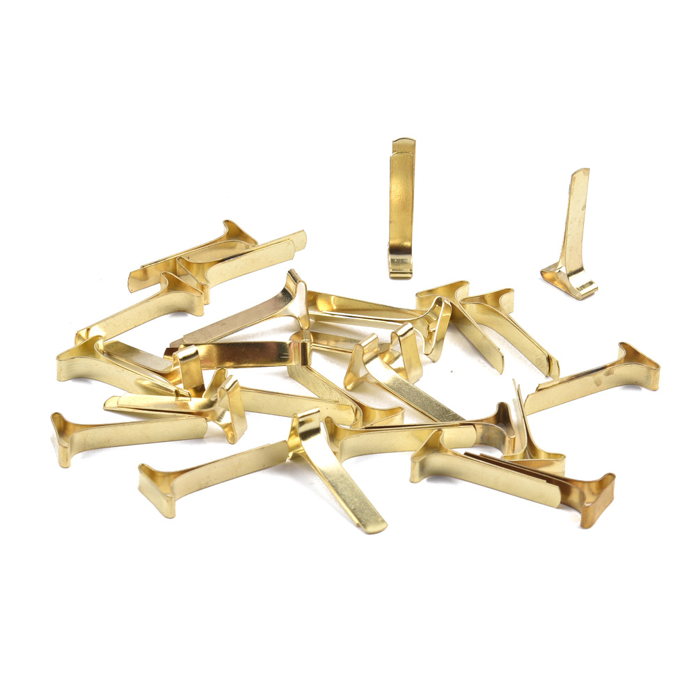 Manufacturer Supplies Metal Colored Double-Headed Nails 8*25mm Gold and Silver Double-Headed Nails for Office Supplies Wall Nails and Bookbinding