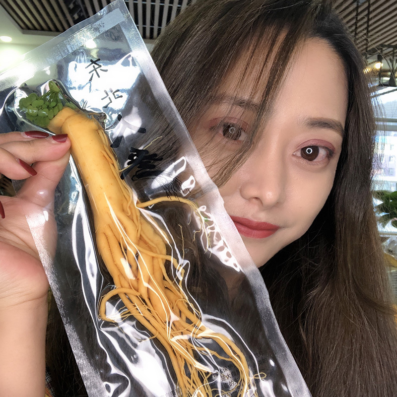 Свежий женьшень с горы Чанбай, оптовая продажа, прямая поставка с завода, северо-восточная специализация, свежий женьшень, женьшень для настаивания на алкоголе