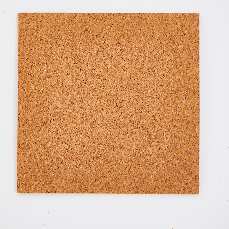 1mm-10mm round square cork coasters self-adhesive non-slip Cork gasket with adhesive Cork sticker