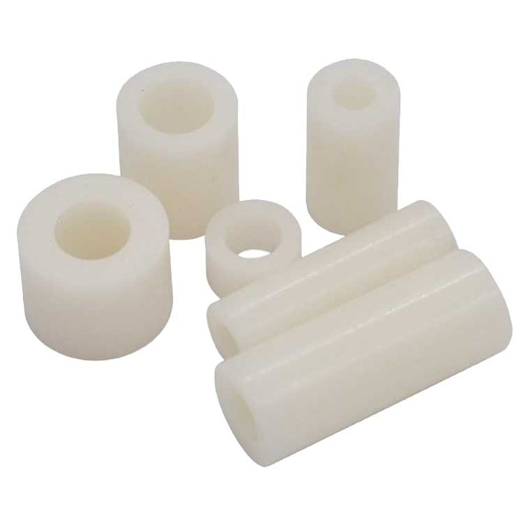 Black round body spacer column/round body isolation column/ABS isolation column black straight tube/nylon hollow tube