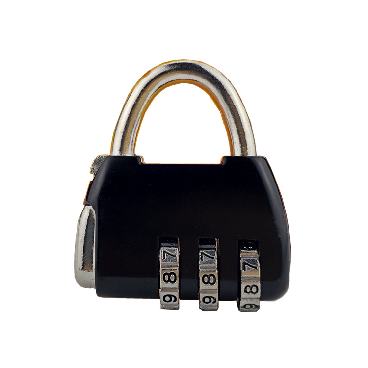 113 zinc alloy women's luggage password lock padlock trolley case handbag small lock factory wholesale