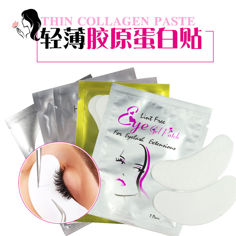 Тонкий изолирующий патч для ресниц с коллагеном для красоты, нижний патч для глаз, оптовая продажа