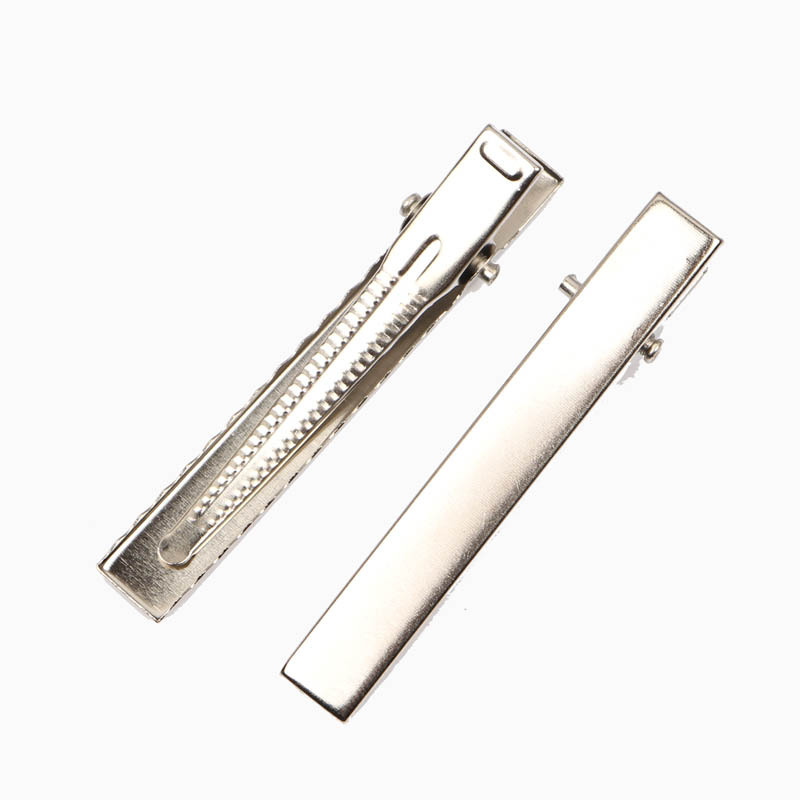 Manufacturers pointed nose clip rectangular clip duck bill clip for sale germination clip small yellow chicken accessories nickel color children's hair clip