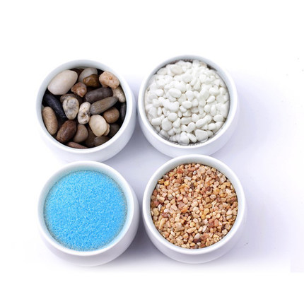 Микроландшафт, океанический синий песок, созданный из речного песка, натуральный светло-голубой песок, песочные игрушки