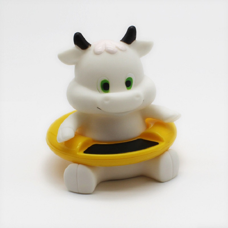 Animal-Shaped Optional Baby Water Thermometer, Duck Thermometer, Cartoon Baby Bath Temperature Measurement Digital Display Temperature Sensing Bath