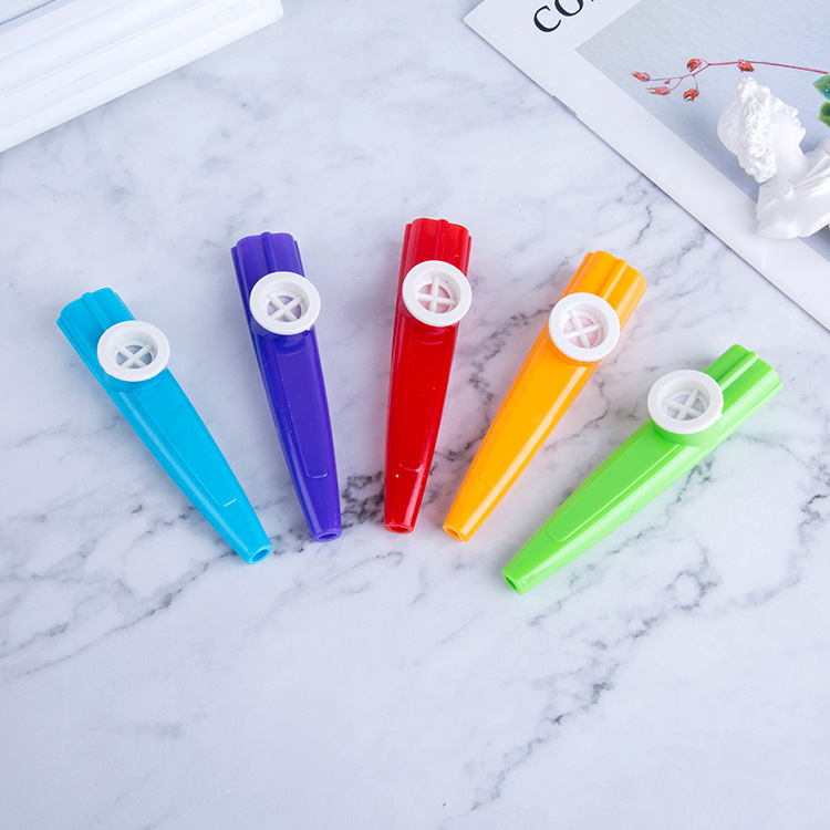 Factory Direct Sales Metal Kazoo Orff Musical Instrument Percussion Accompaniment Kazoo Multi-Color Musical Instrument Toy