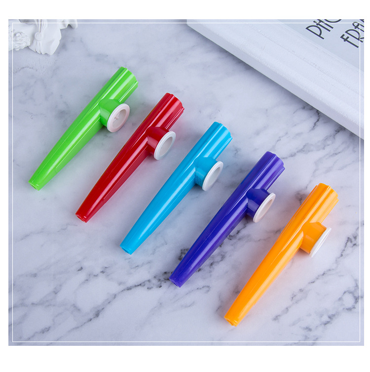 Factory Direct Sales Metal Kazoo Orff Musical Instrument Percussion Accompaniment Kazoo Multi-Color Musical Instrument Toy