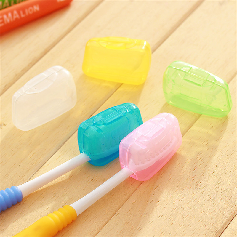 Portable toothbrush set travel portable toothbrush box toothbrush head protective set gift manufacturers