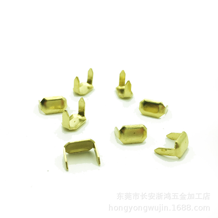 Silver bronze gold horse nail belt watch with loop buckle 0.5 thick material 65H Copper Horse claw nail