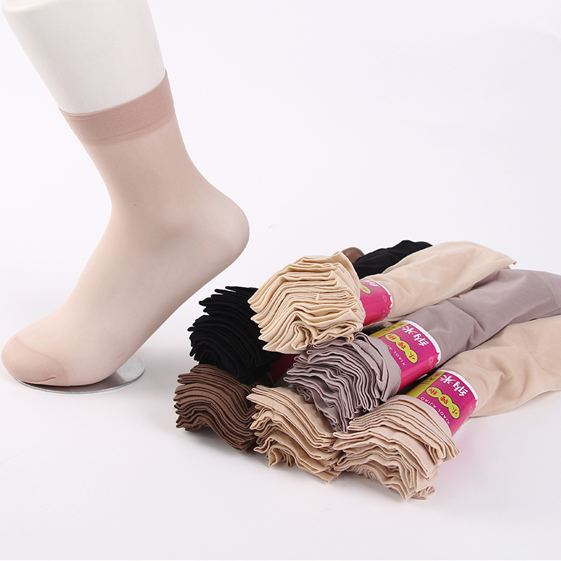 Spring and Summer Breathable Thin Velvet Short Stockings Small Pepper Short Stockings Street Stall Women's Stockings Wholesale