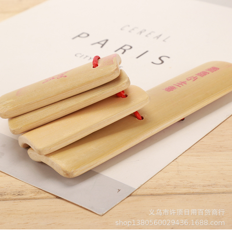 Children's Allegro Beginner's Entry-Level Kindergarten Primary School Students Deyunshe Professional Eloquence Teaching Bamboo Board Adult Castanets