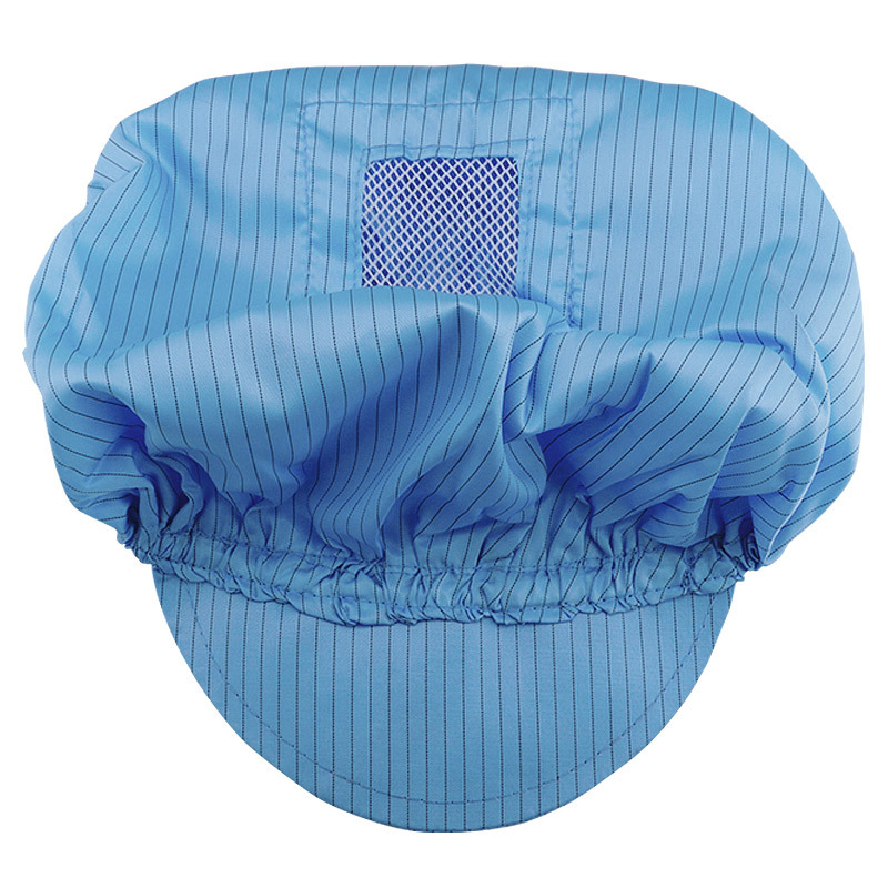 Factory wholesale anti-static cap adjustable cap open skylight breathable dust-free cap dust-proof cap work cap