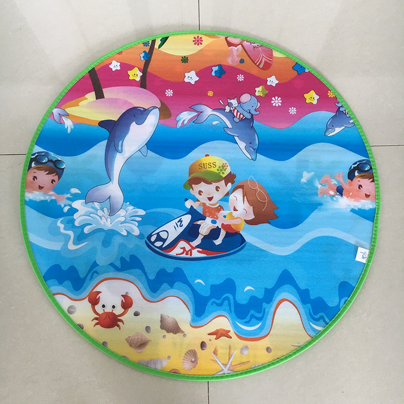 Baby Crawling Mat Round Crawling Mat Children's Tent Mat Ocean Ball Pool Mat Fence Mat Manufacturer Wholesale