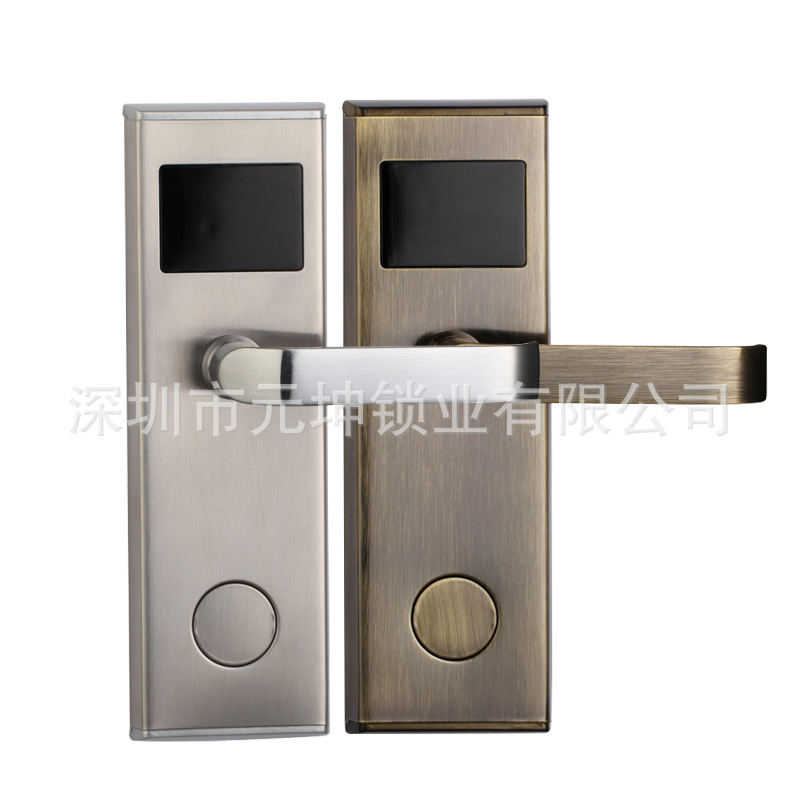 Hotel Card Lock Smart Door Lock Card Issuing System Digital Lock B&B Rental Room Hotel Ic Card Password Lock