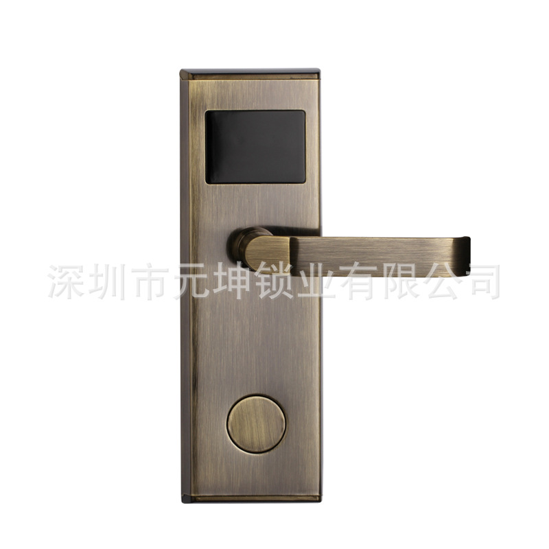 Hotel Card Lock Smart Door Lock Card Issuing System Digital Lock B&B Rental Room Hotel Ic Card Password Lock