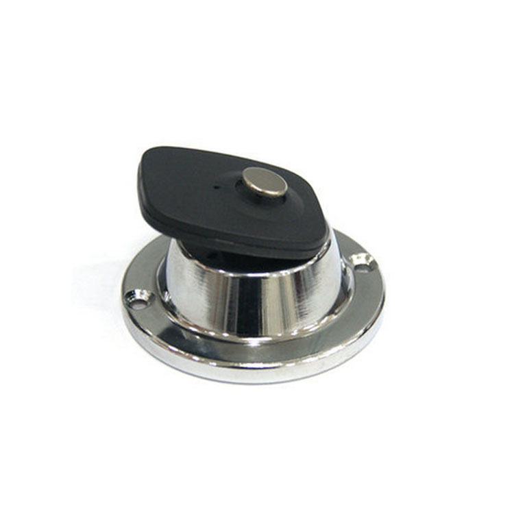 ABS clothing anti-theft buckle supermarket anti-theft buckle Black large and small square RF clothes anti-theft hard label magnetic buckle RF