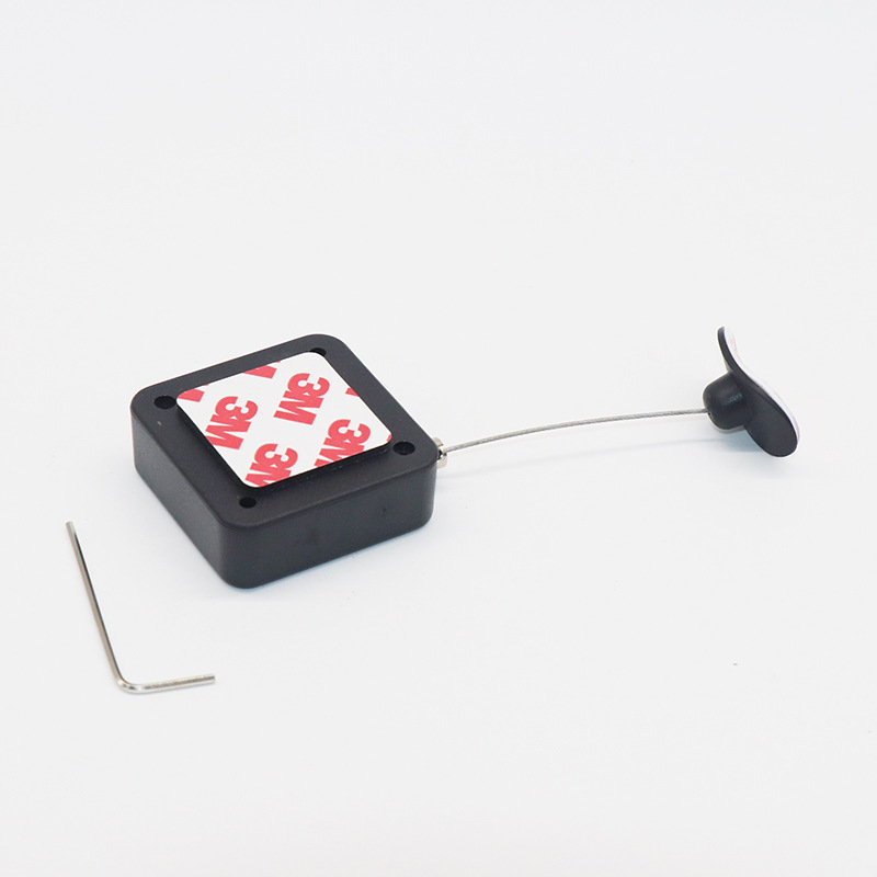 Factory supply soft rubber terminal fixed product display anti-theft cable box telescopic wire display anti-theft device