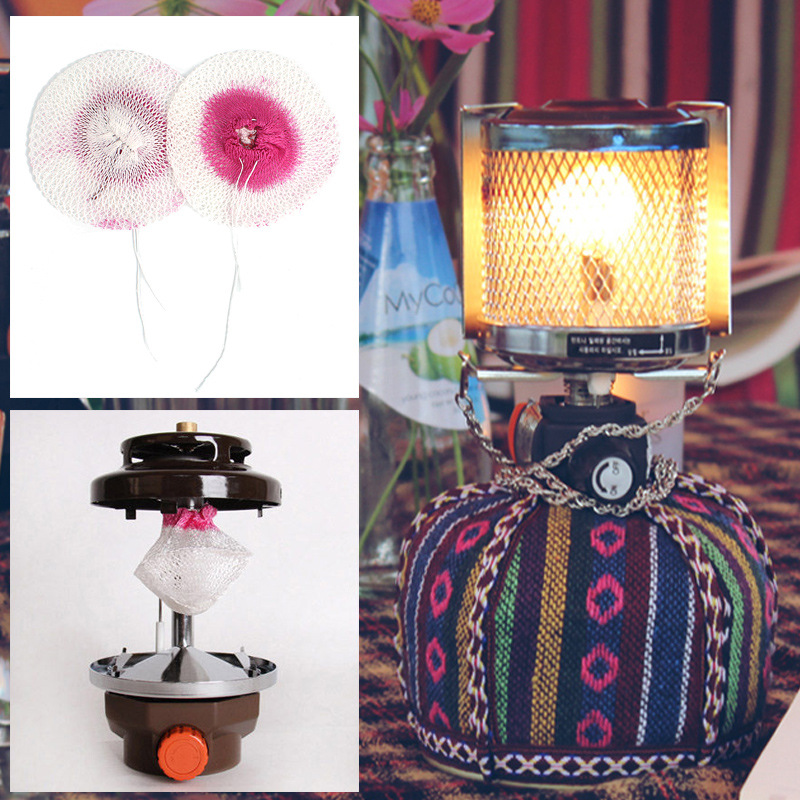 Outdoor steam lamp gauze cover universal Wick gauze mesh large single Wick camping lamp accessories kerosene gas lamp gas lamp