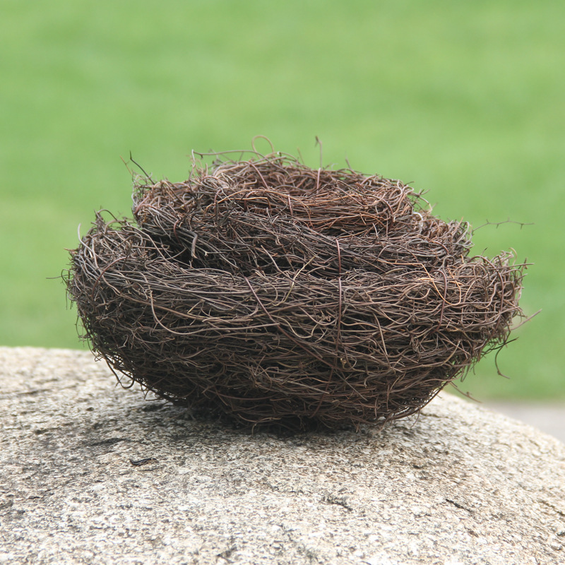 Woven Rattan Bird's Nest Bird's Nest Decorative Crafts