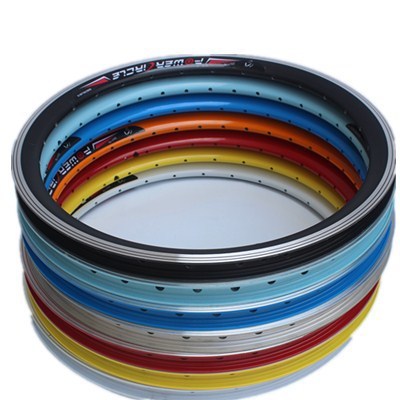 20-inch 28/36-hole double-layer aluminum alloy knife ring folding mountain dead flying bicycle rim electric car wheel set