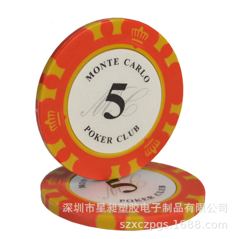 Factory Direct Sales Clay Chips Chess and Card Room Mahjong Chips Card Chips Cards Playing Cards with Reward Currency Pictures Customized