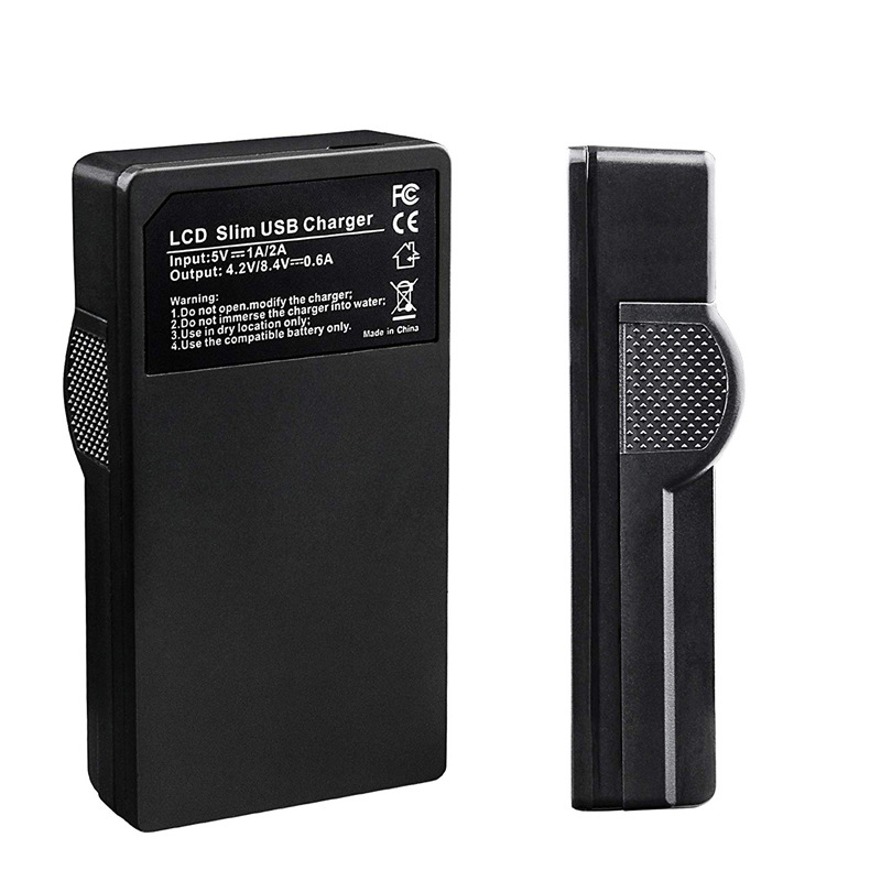 LCD LCD digital camera battery ENEL14 charger USB charger suitable for Nikon EL15 EL3E, etc.