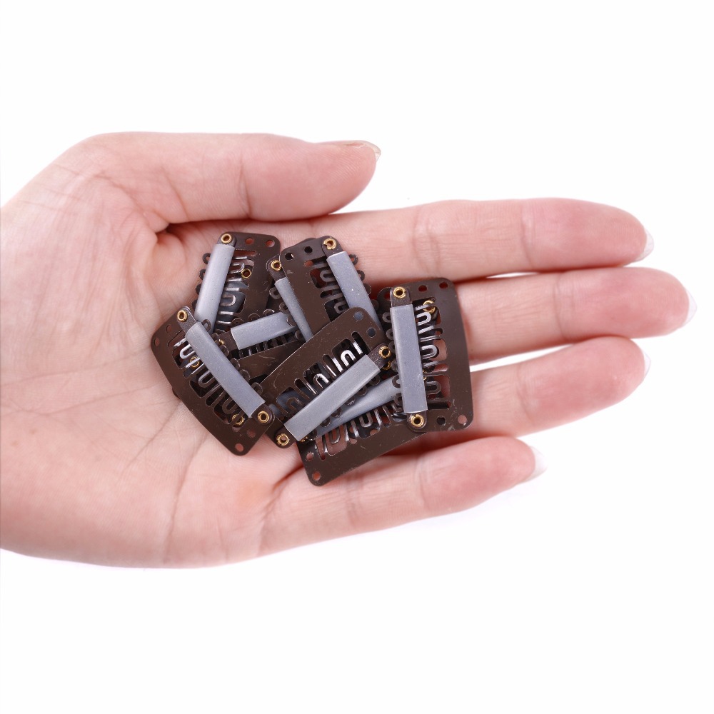 Wig Clip Wig Bb Clip 3.2U Type Six-Tooth Pet Clip Beret Fixing Clip