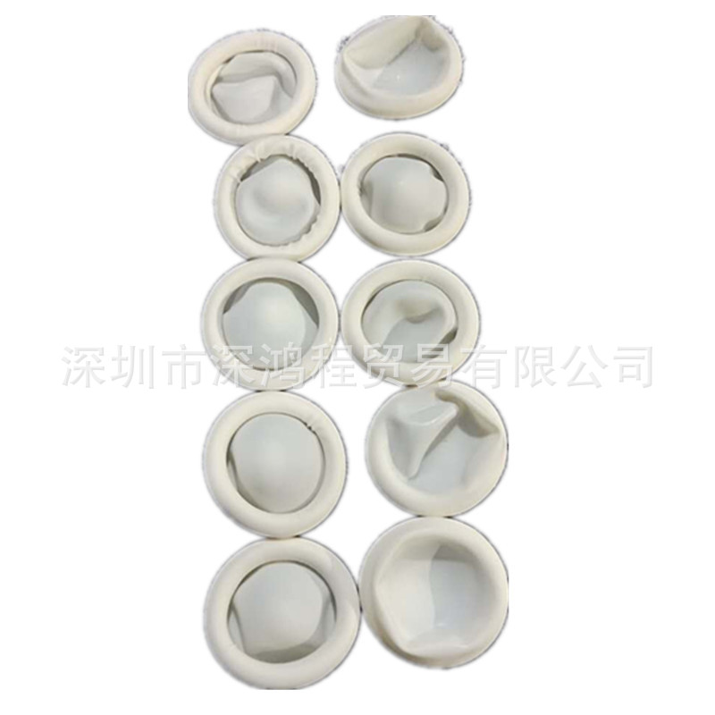 Disposable finger cover white electronic beauty salon nail art powder-free dust-free industrial electronic latex finger cover free shipping