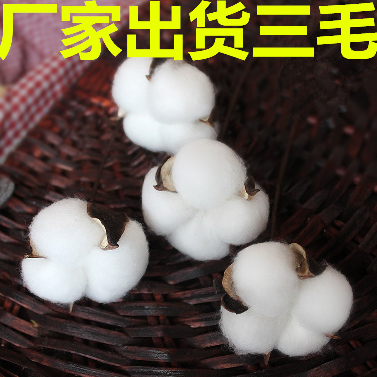 Букет из натурального хлопка Синьцзяна, искусственные цветы, ручная работа, постоянный цветочный образец, материал для сумки