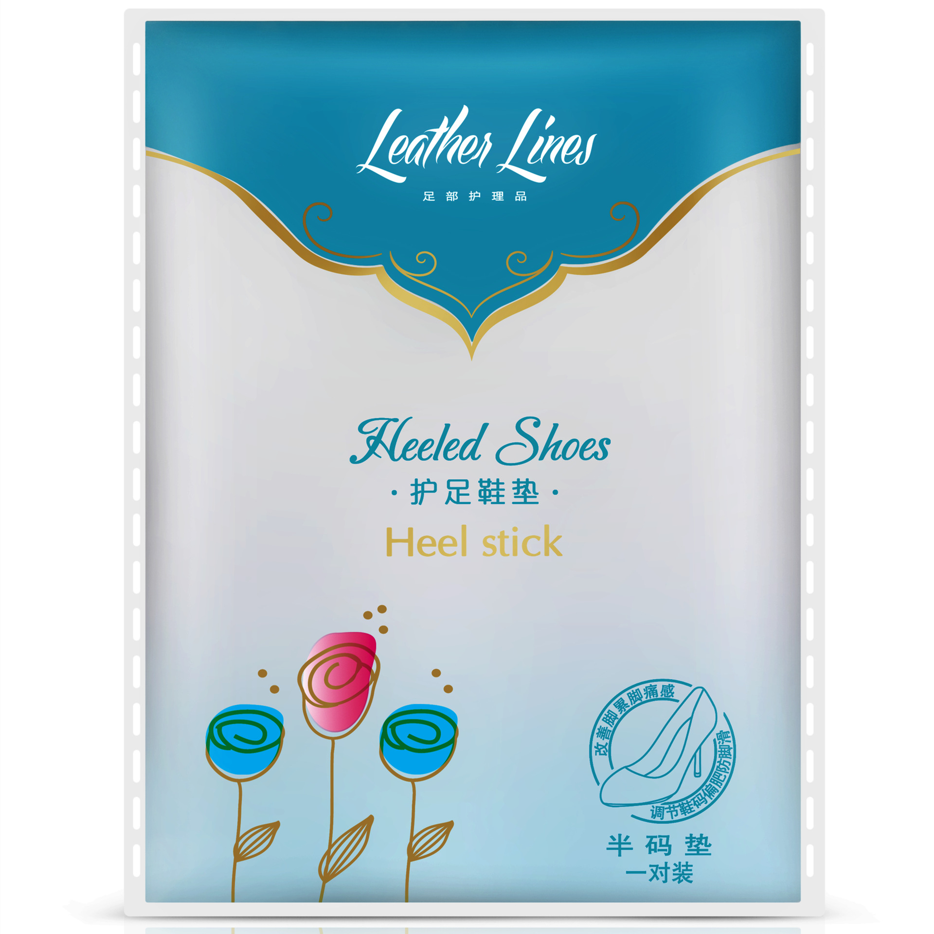 Transparent Half-Size Pad to Prevent Foot Pain, Forefoot Pad, Soft Gel Half Pad, Half Insole to Improve Shoe Size Larger