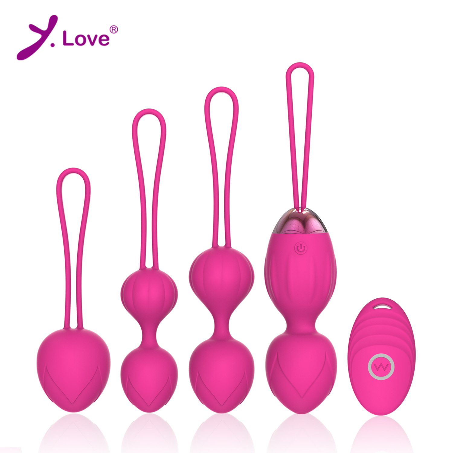 Yan Ai Y.LOVE Kegel ball exercise and massage function 2-in-1 vaginal exercise health care products original direct sales