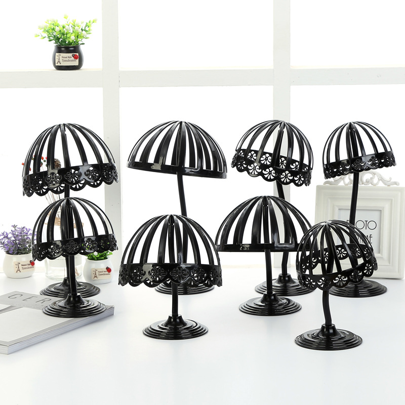 Stretch Flower Children's Hat Drag Plastic Hat Support Mother and Baby Store Hat Rack Baby Adult Hat Display Rack Hat Holder Wig Holder